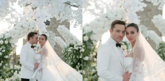 Amy Jackson and Ed Westwick’s Italian Vows amy jackson ed westwick