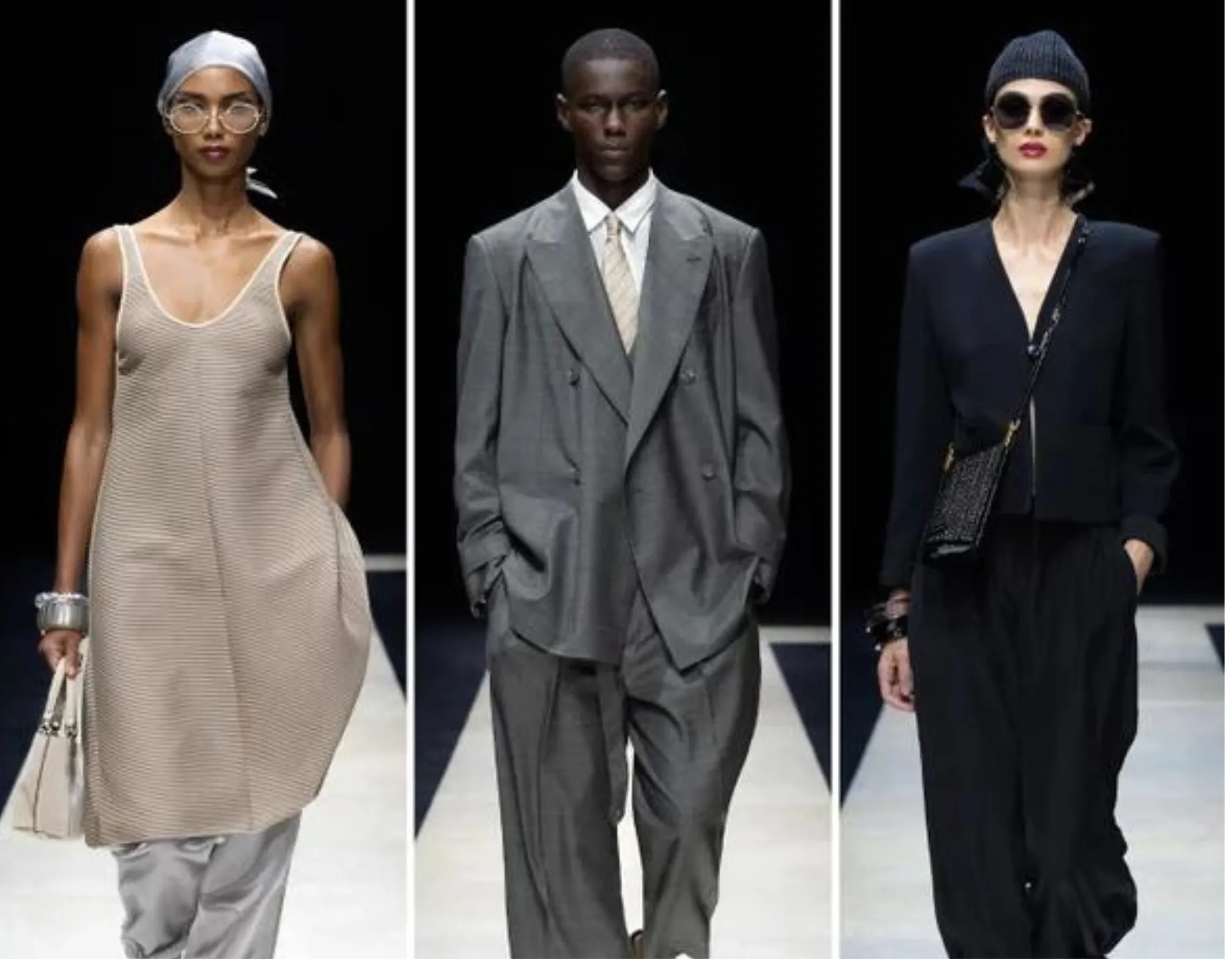 emporio armani at milan fashion week 2024
