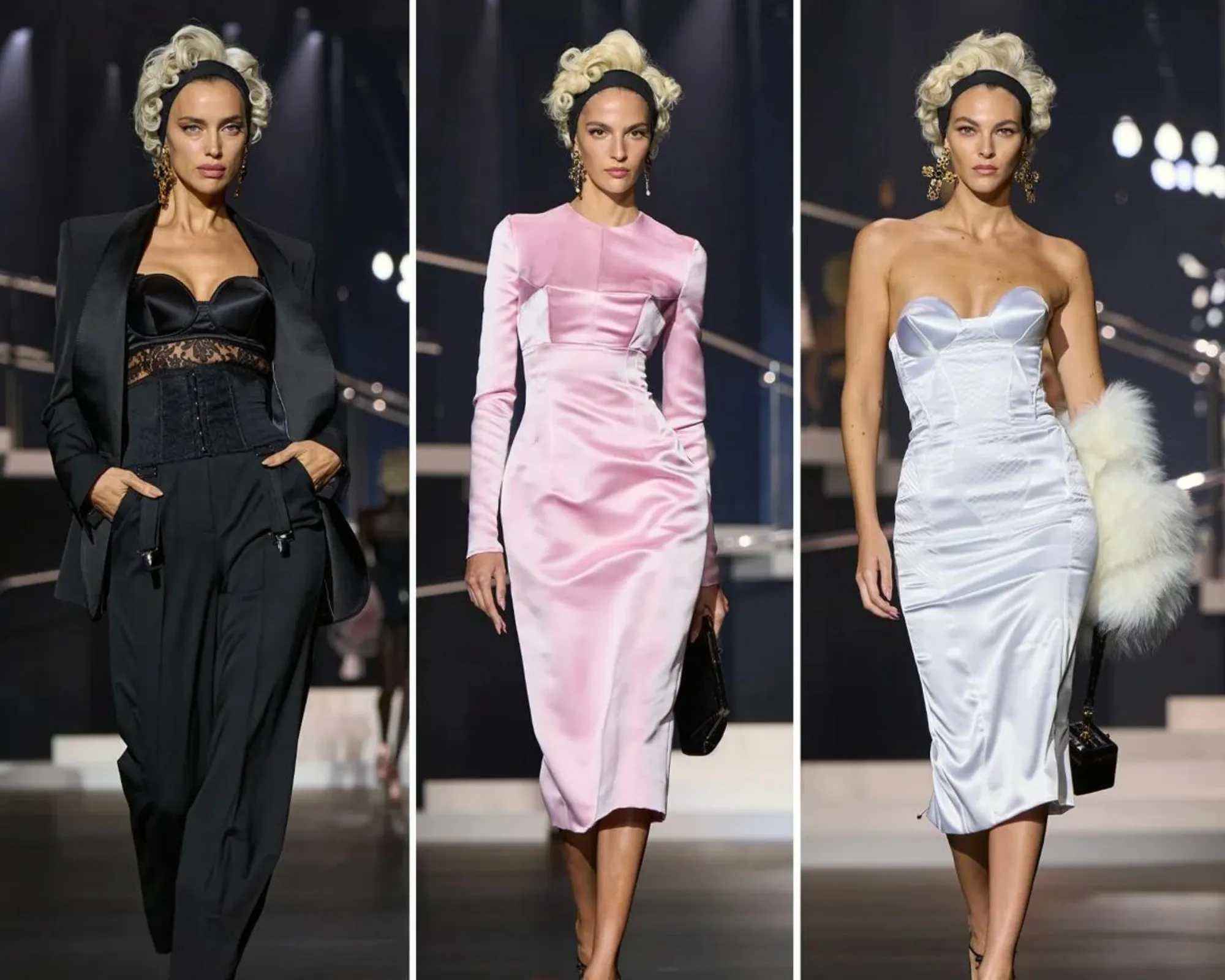 dolce and gabban at milan fashion week 2024
