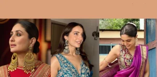 Best Celebrity Ethnic Looks from Ganesh Chaturthi This Year celebrity ethnic look