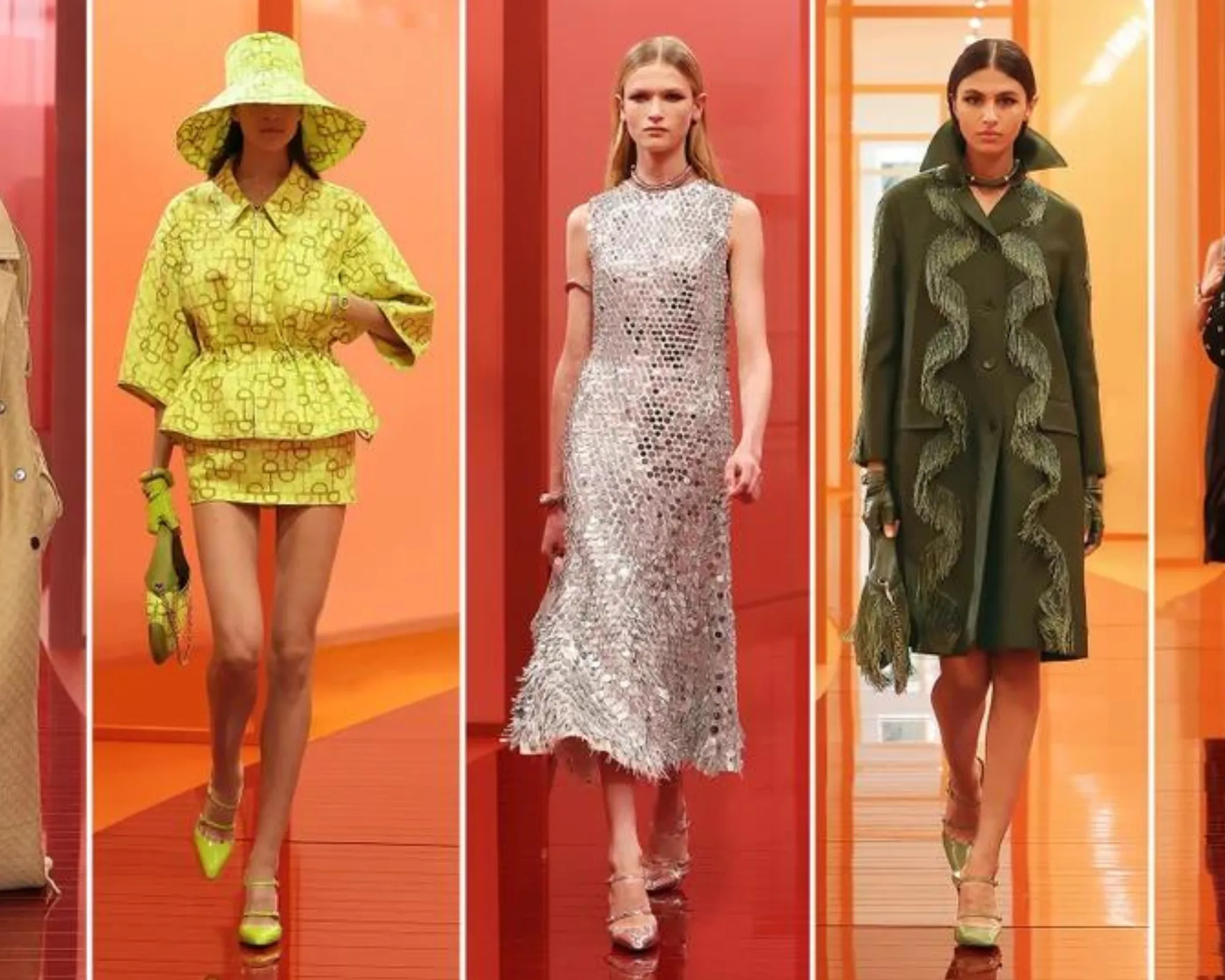 gucci casual grandeur collection at milan fashion week 2024
