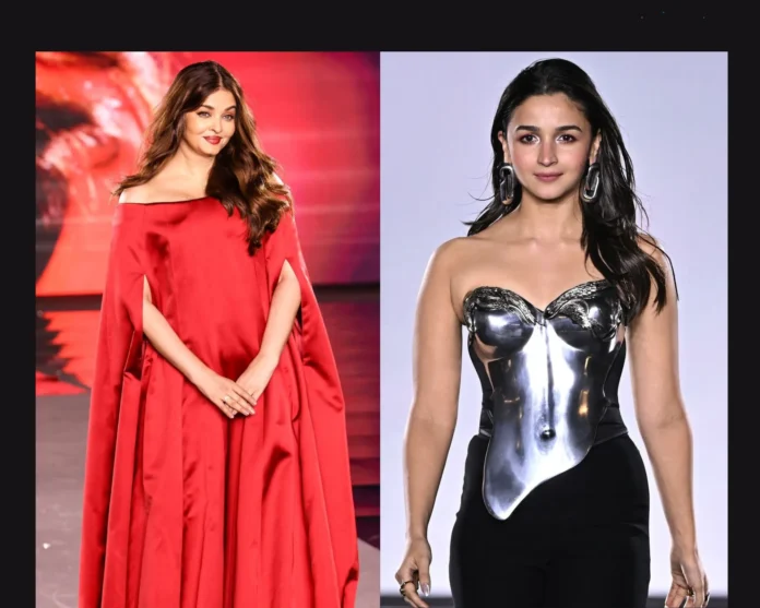 paris fashion week alia bhatt aishwarya rai bachchan