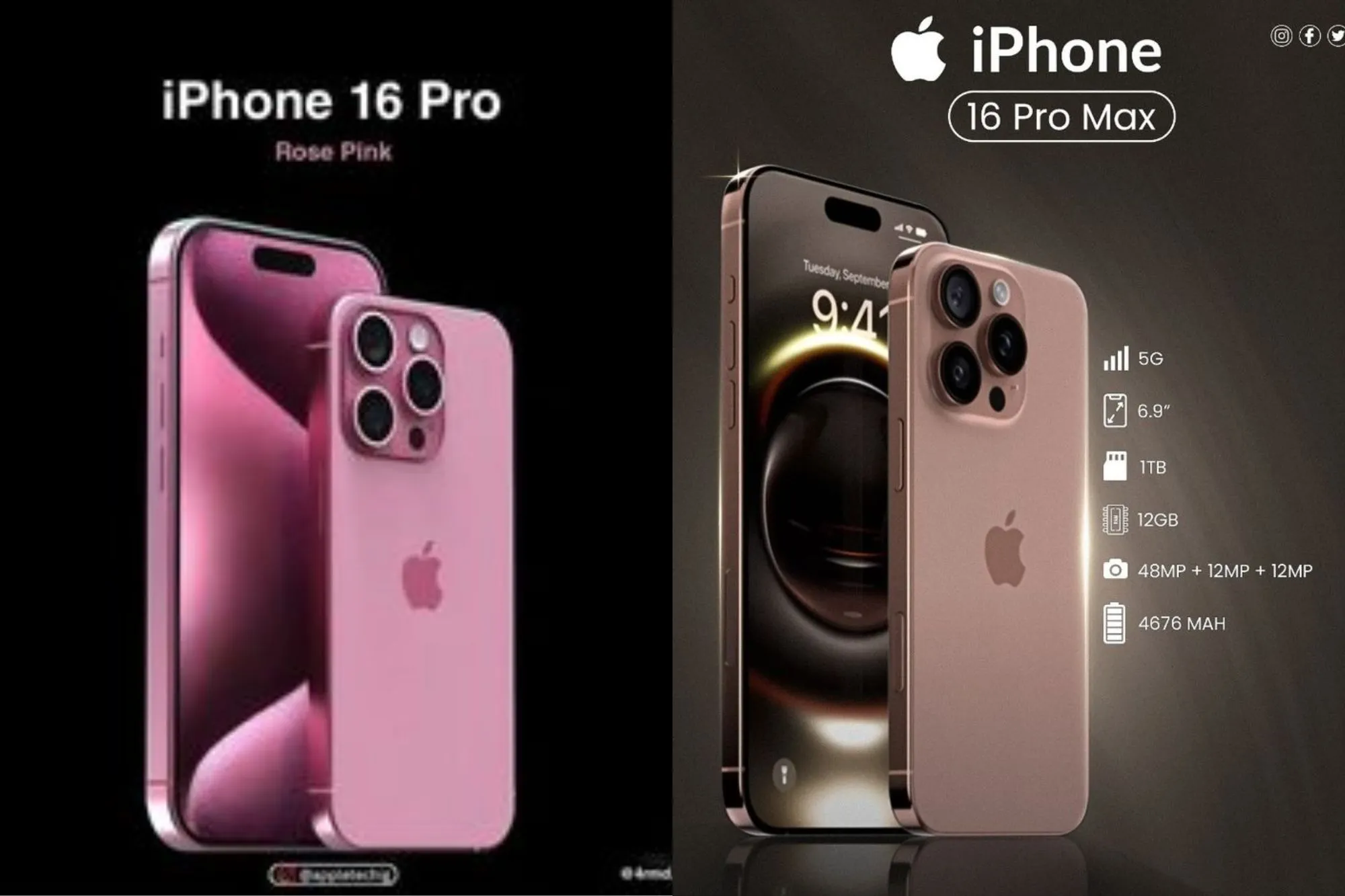 Apple iPhone16 series
Apple