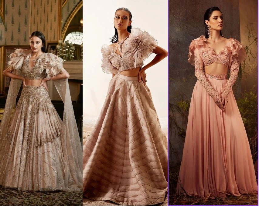 Women in Ruffle Sleeve dresses