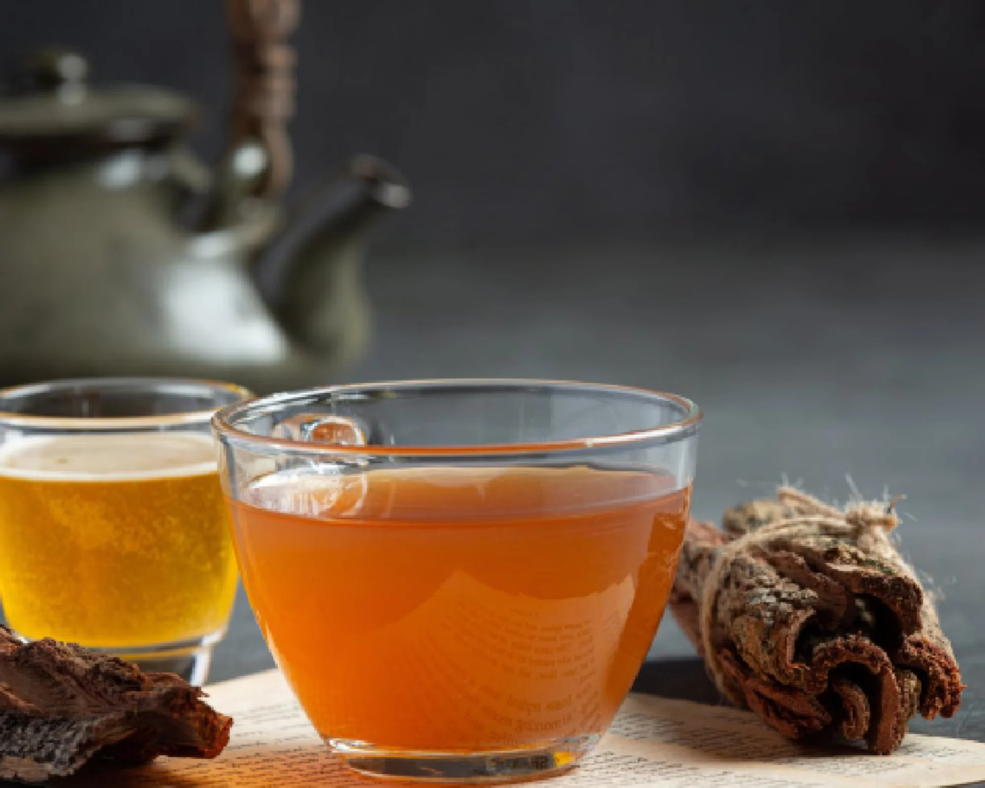 brewed tea for haircare