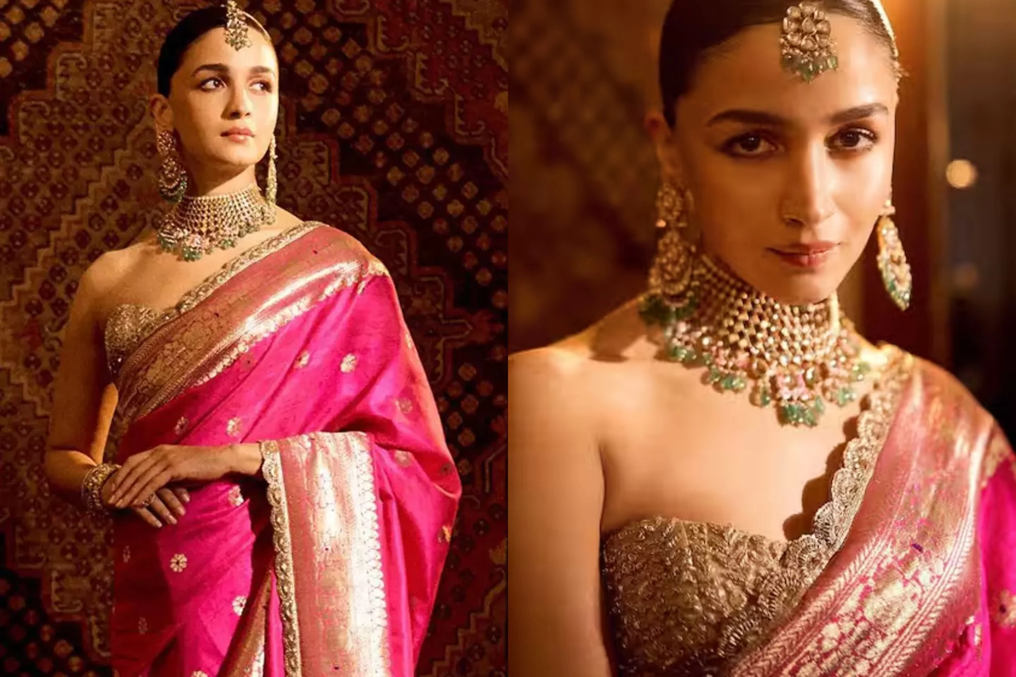 Alia Bhatt’s Strapless Blouse