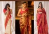 Guide for a Stunning Bengali Saree Look for Durga Puja bengali saree look for durga puja