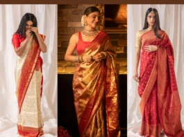 Guide for a Stunning Bengali Saree Look for Durga Puja bengali saree look for durga puja