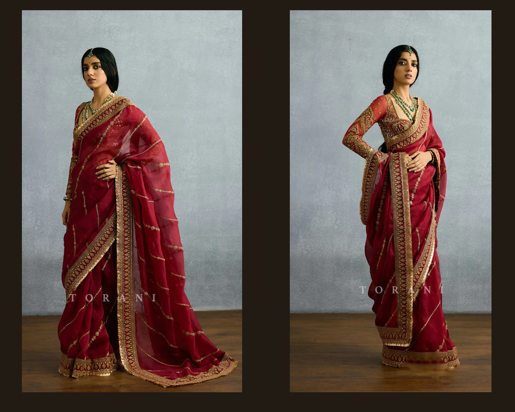 Shamse Salwa Saree from The Torani Label 