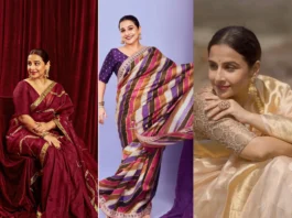 7 Best Vidya Balan Saree Looks for Diwali 2024 Vidya Balan saree looks