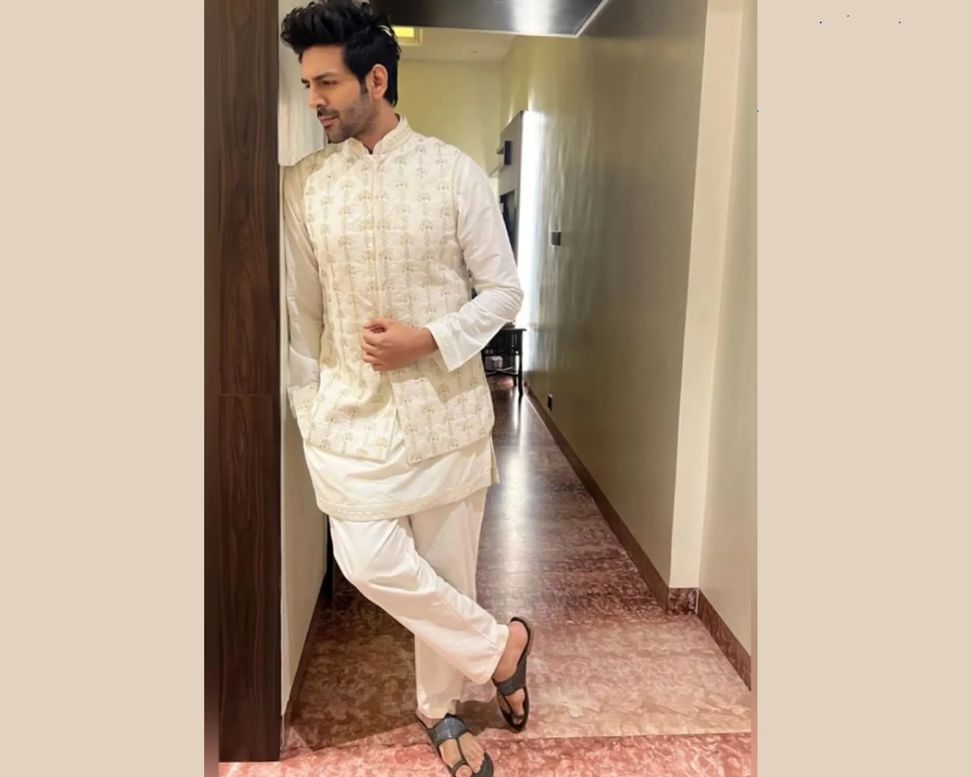 kartik aryan in manish malhotra