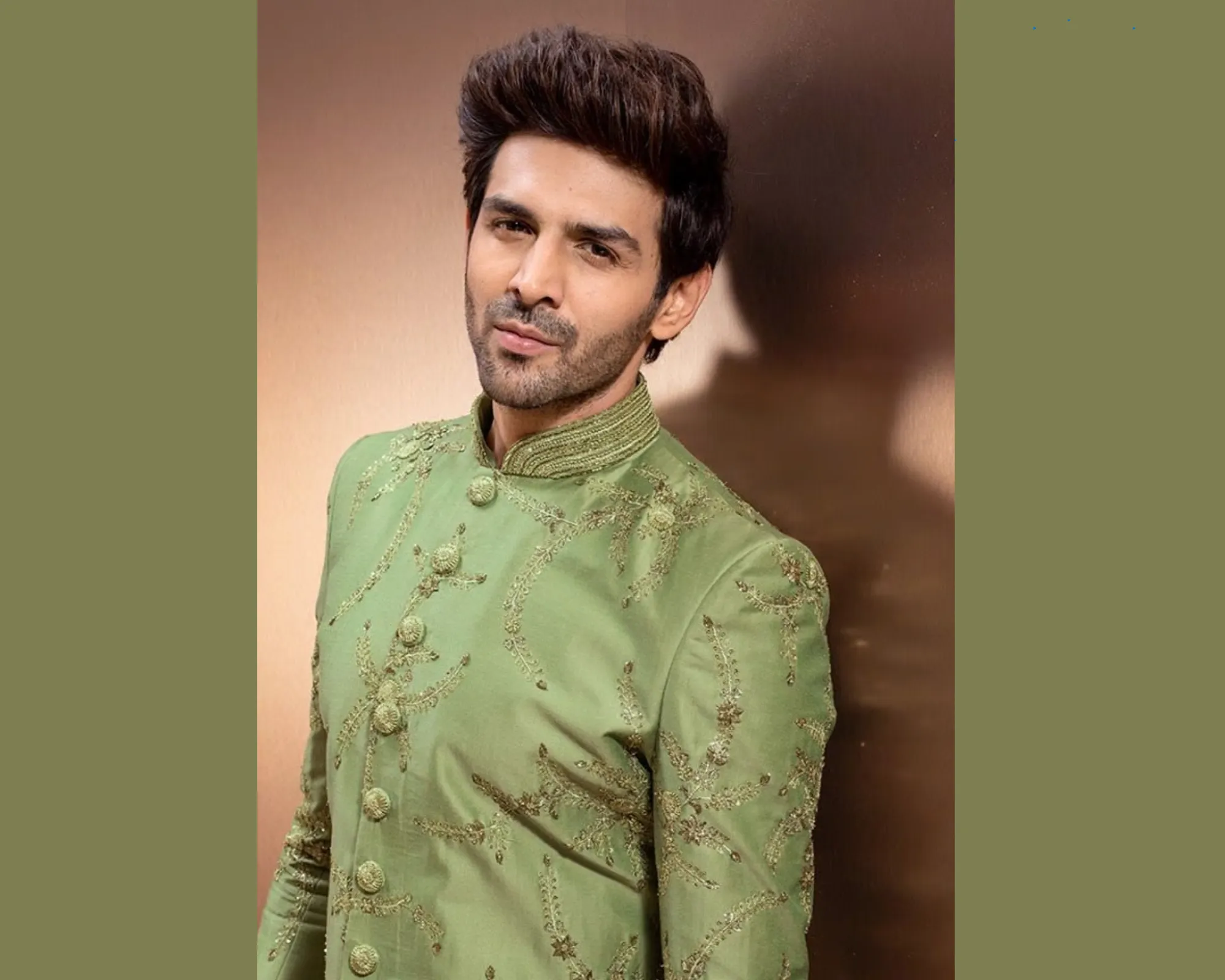 Kartik aryan in manyavar