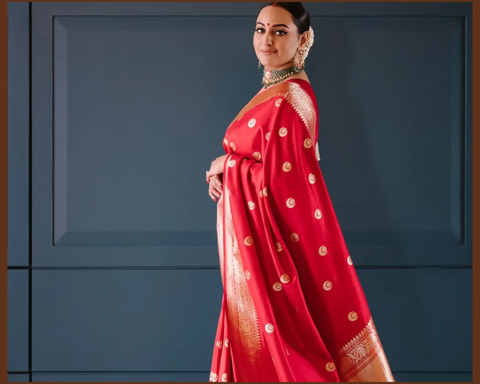 sonakshi sinha wedding saree
