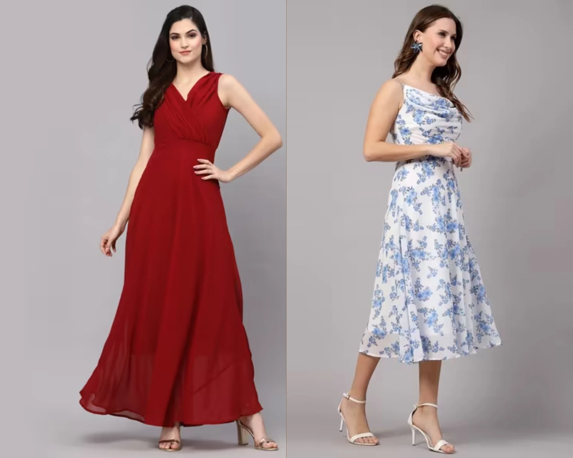 choose flared dresses