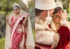 TV Actress Sreejita De Ties the Knot with Husband Michael sreejita de