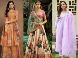 Ethnic Dressing Guide for Inverted Triangle Bodyshape! dressing guide