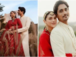 Aditi Rao Hydari and Siddharth Shares New Wedding Pictures aditi rao hydari