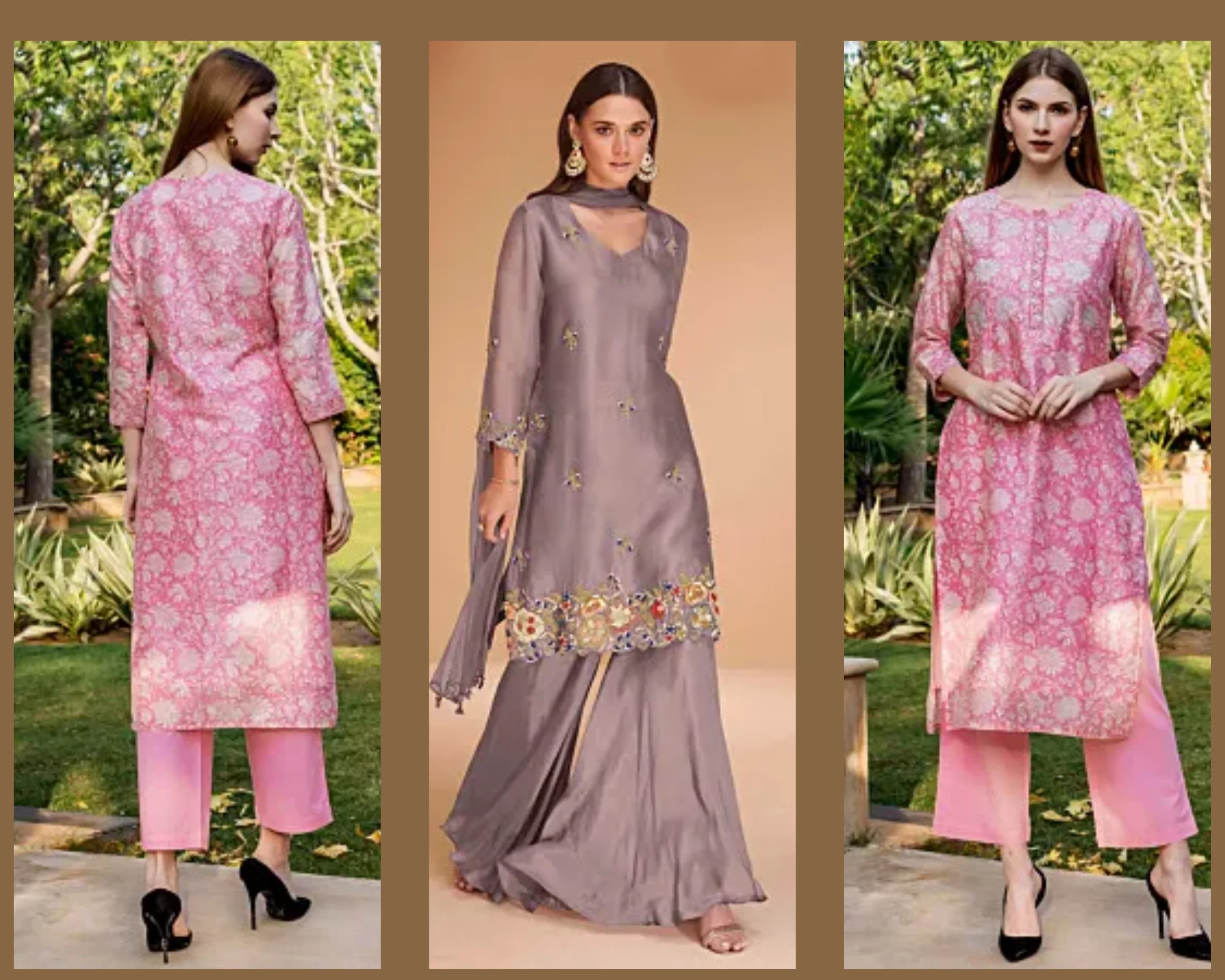 opt for straight and long kurtas