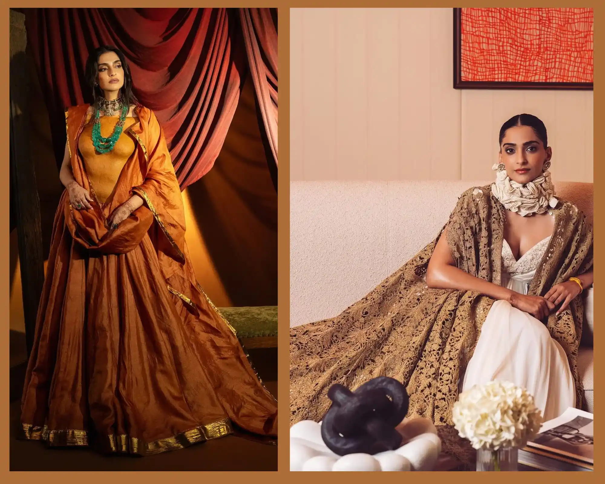 Sonam Kapoor Diwali Outfits