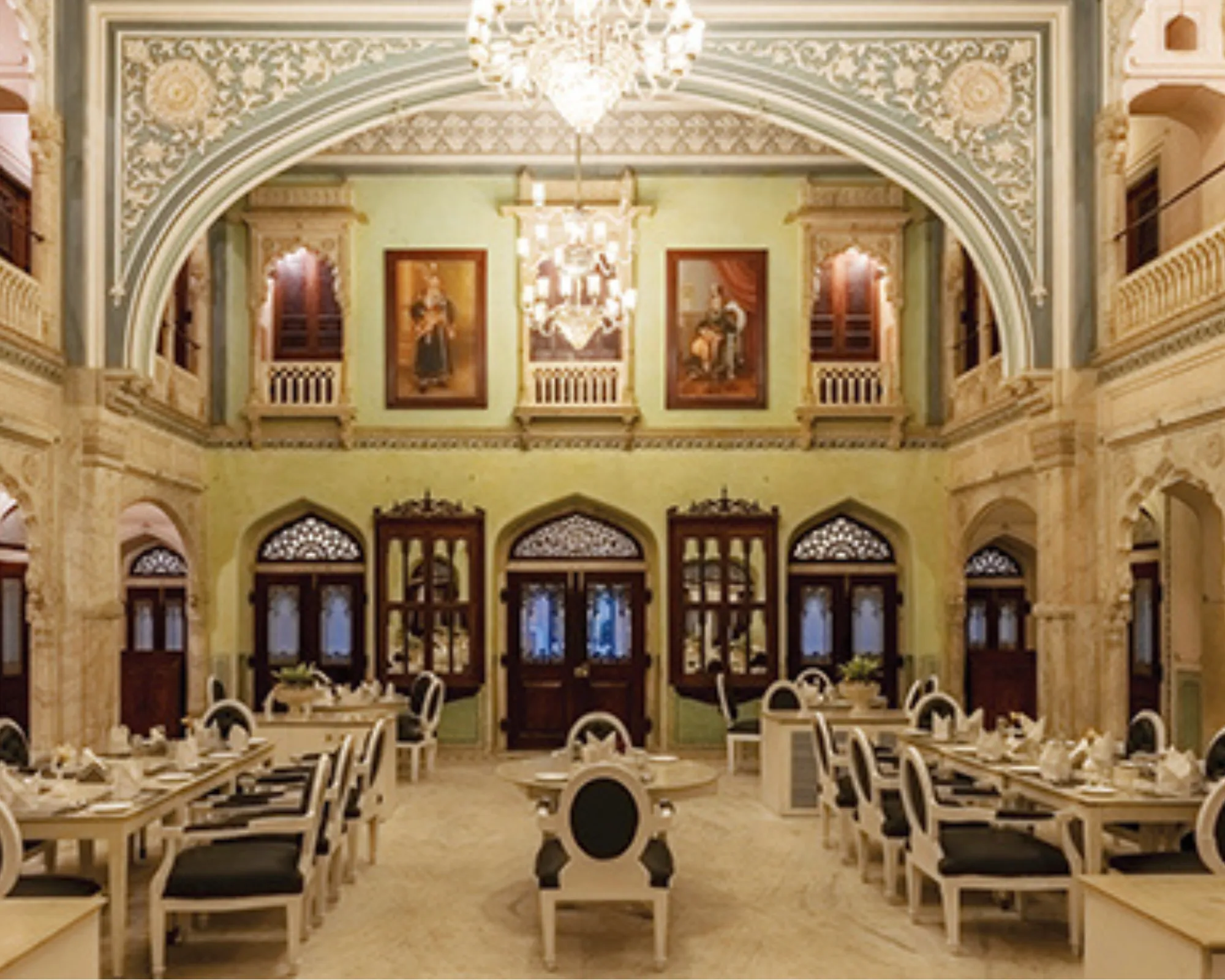 darbar hall at chomu palace