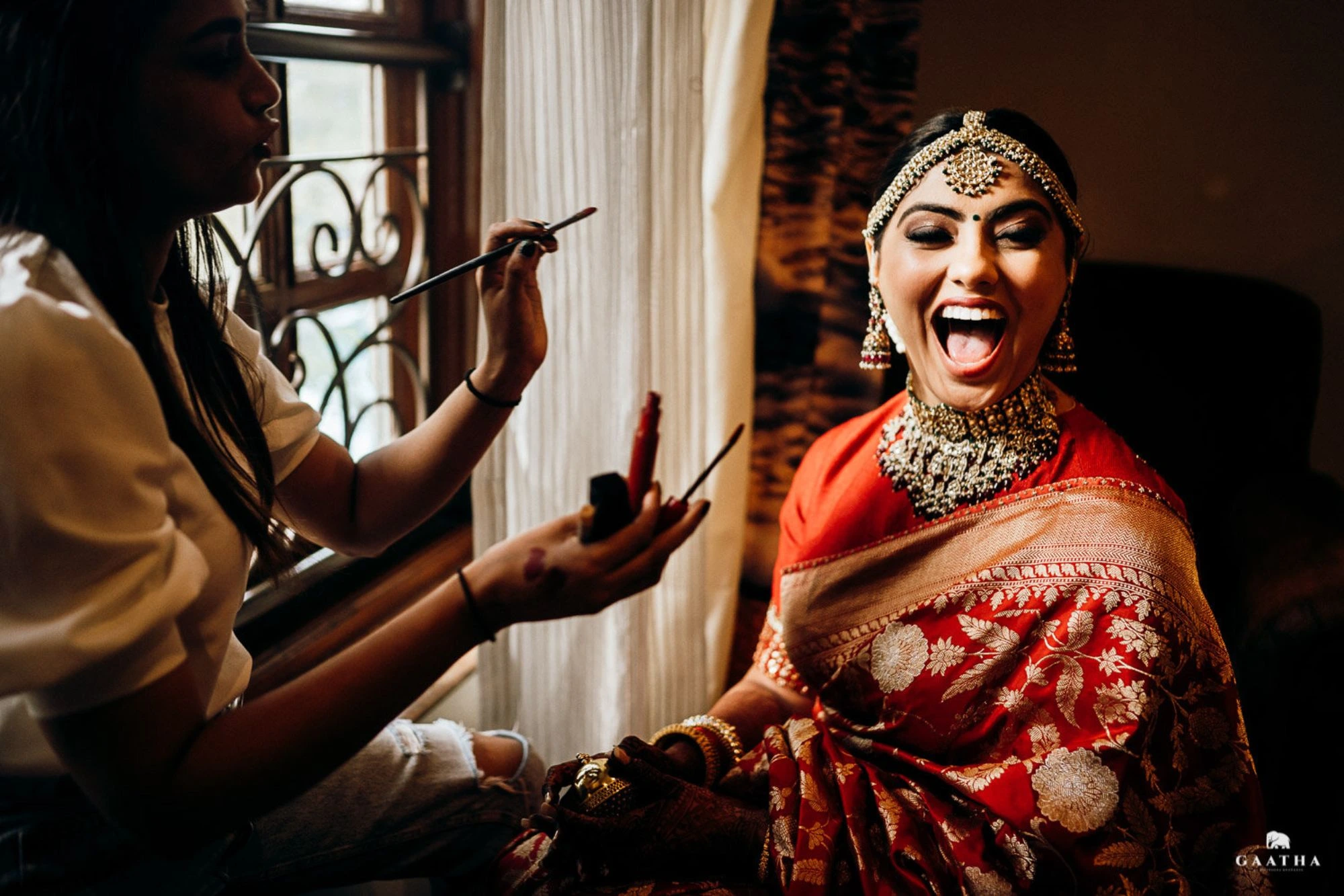 wedding behind the scenes