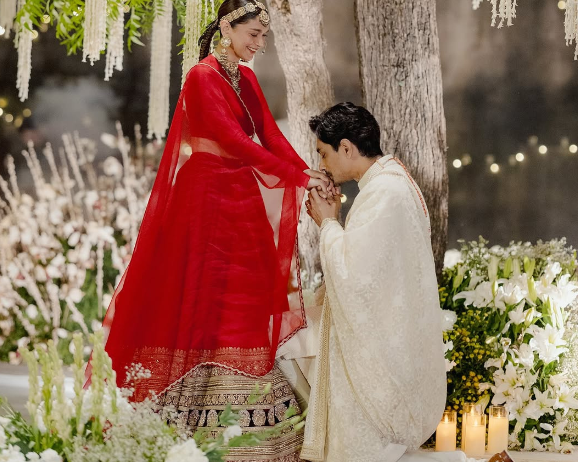 Aditi Rao Hydari and Siddharth Suryanarayan