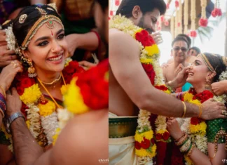 Keerthy Suresh Ties the Knot with Antony Thattil in Goa keerthy suresh