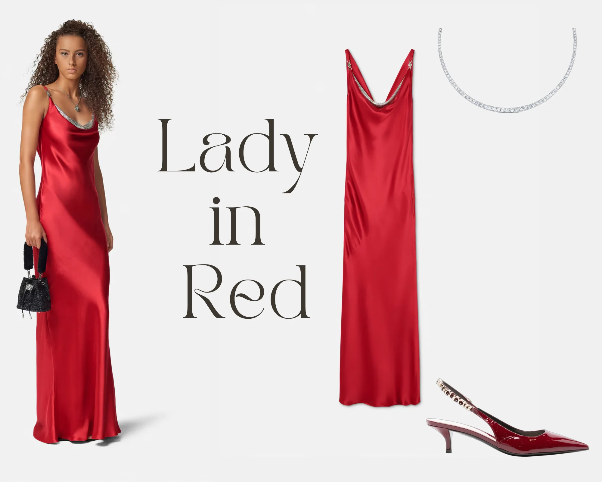 Satin Gown
