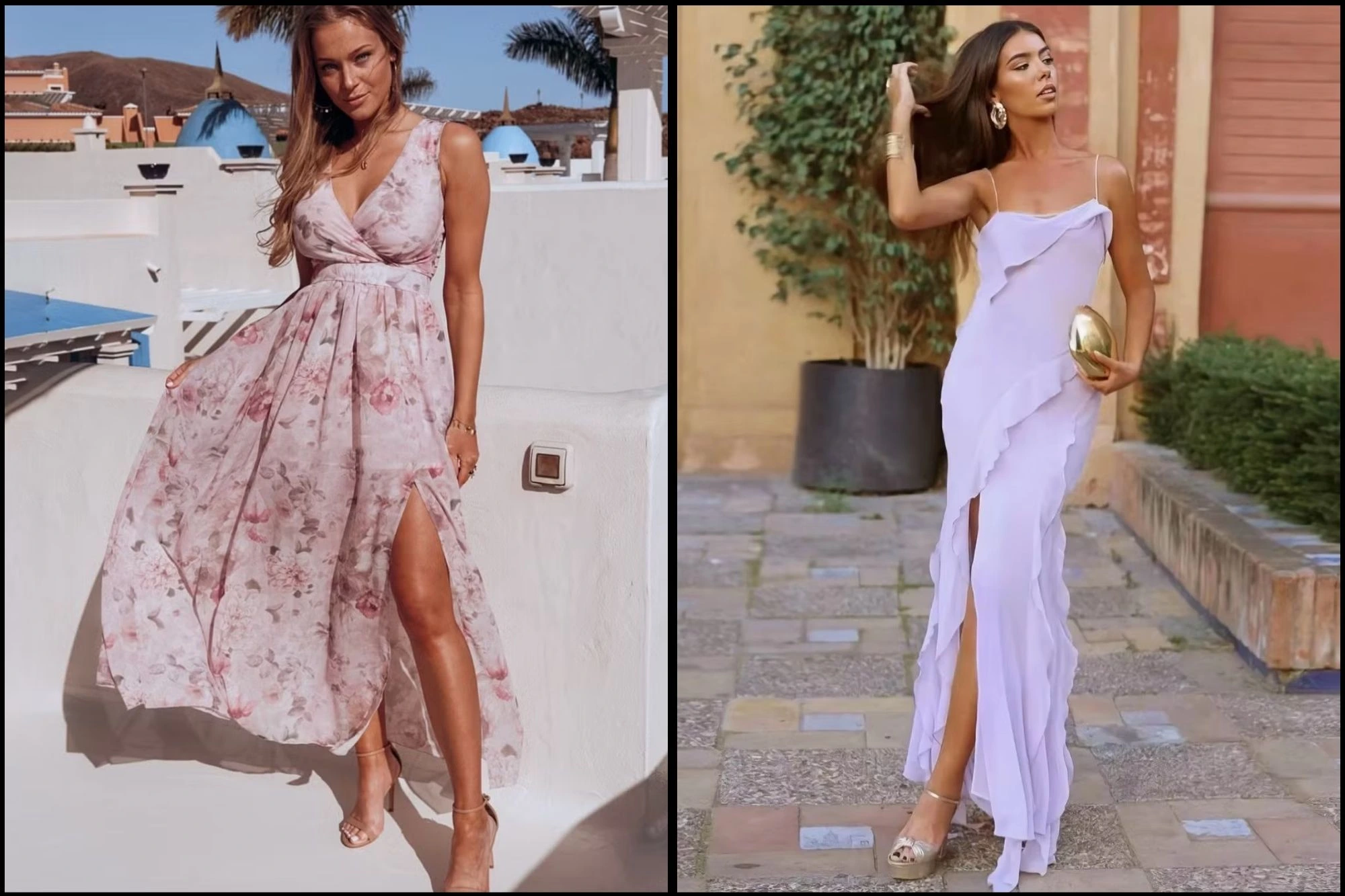 Slit Dresses