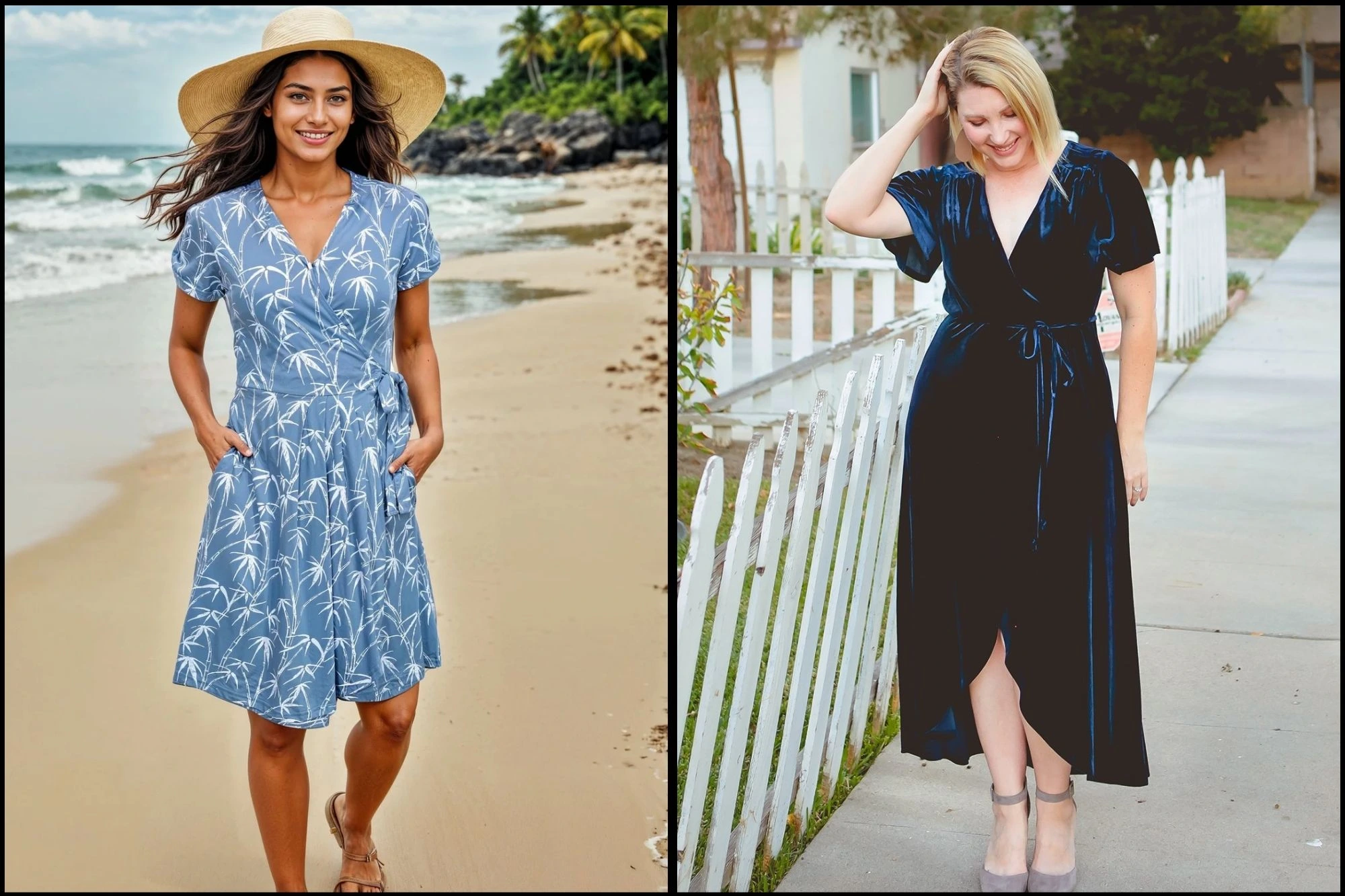 Wrap Around Dresses