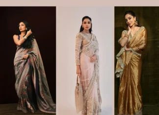 5 Sobhita Dhulipala’s Saree Looks for Your Date Night! sobhita dhulipala