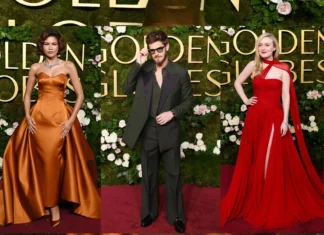 Best Dressed Celebrities at the Golden Globes 2025 golden globes 2025