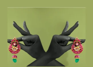 Exquisite Bridal Earrings from C Krishniah Chetty Group C Krishniah Chetty Group