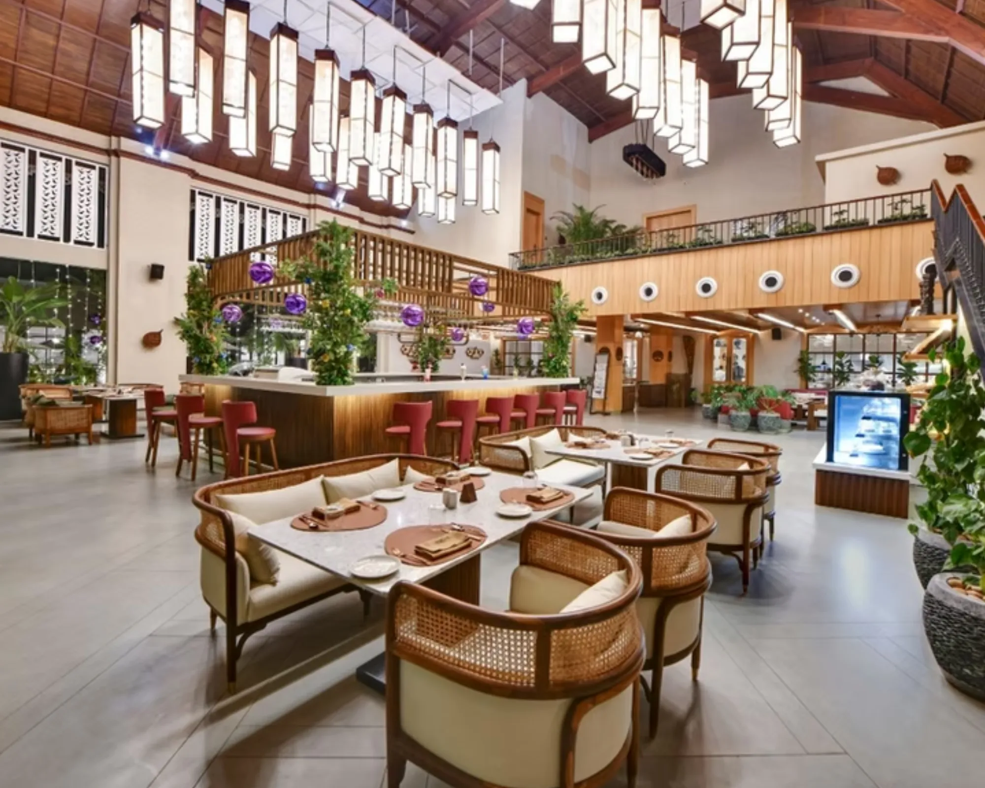 restaurants at maira resort and convention centre