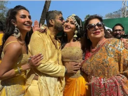 Priyanka Chopra Attends Her Brother’s Wedding Festivities priyanka chopra jonas