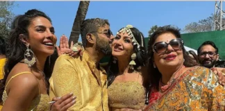 Priyanka Chopra Attends Her Brother’s Wedding Festivities priyanka chopra jonas