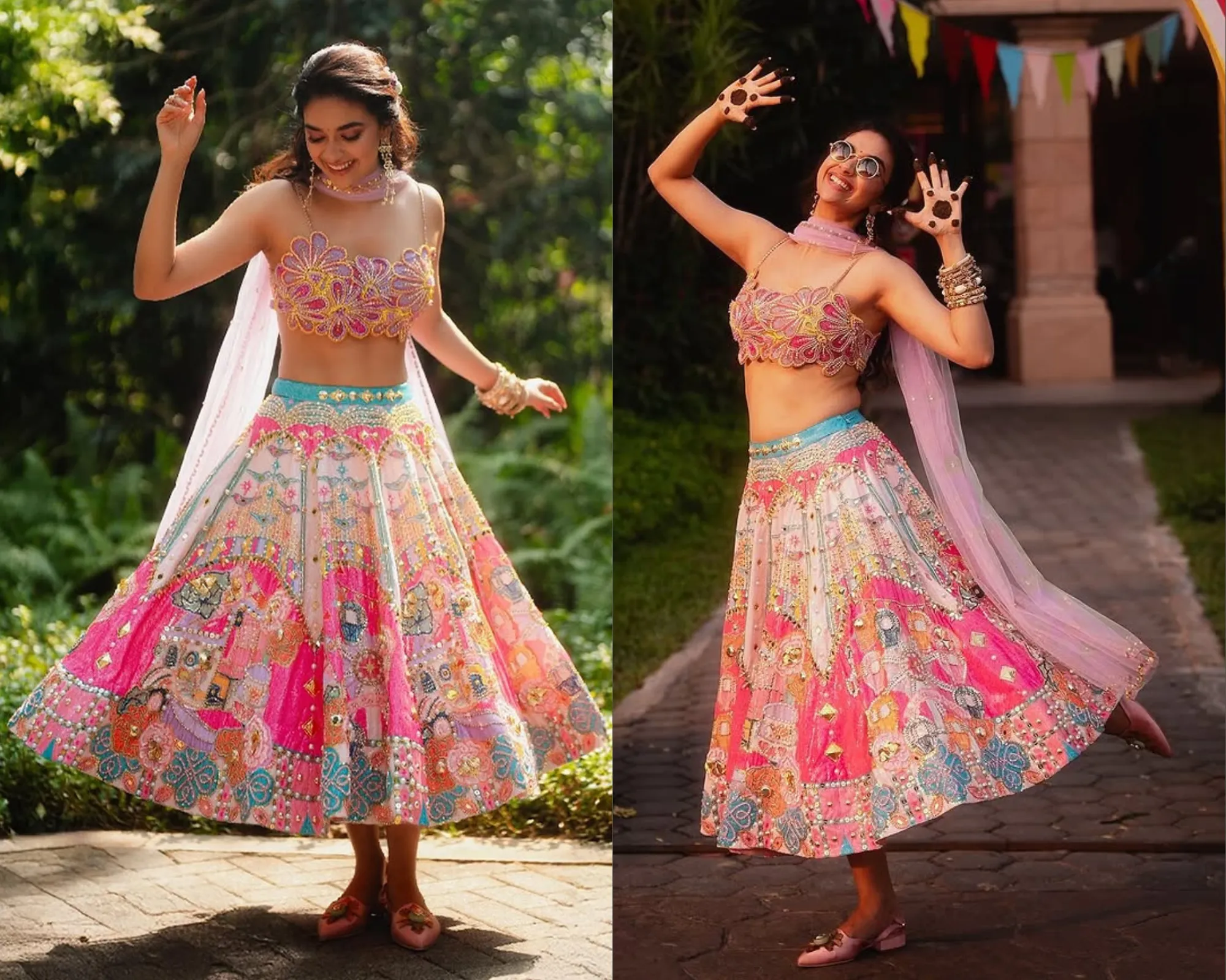 outfits for mehendi