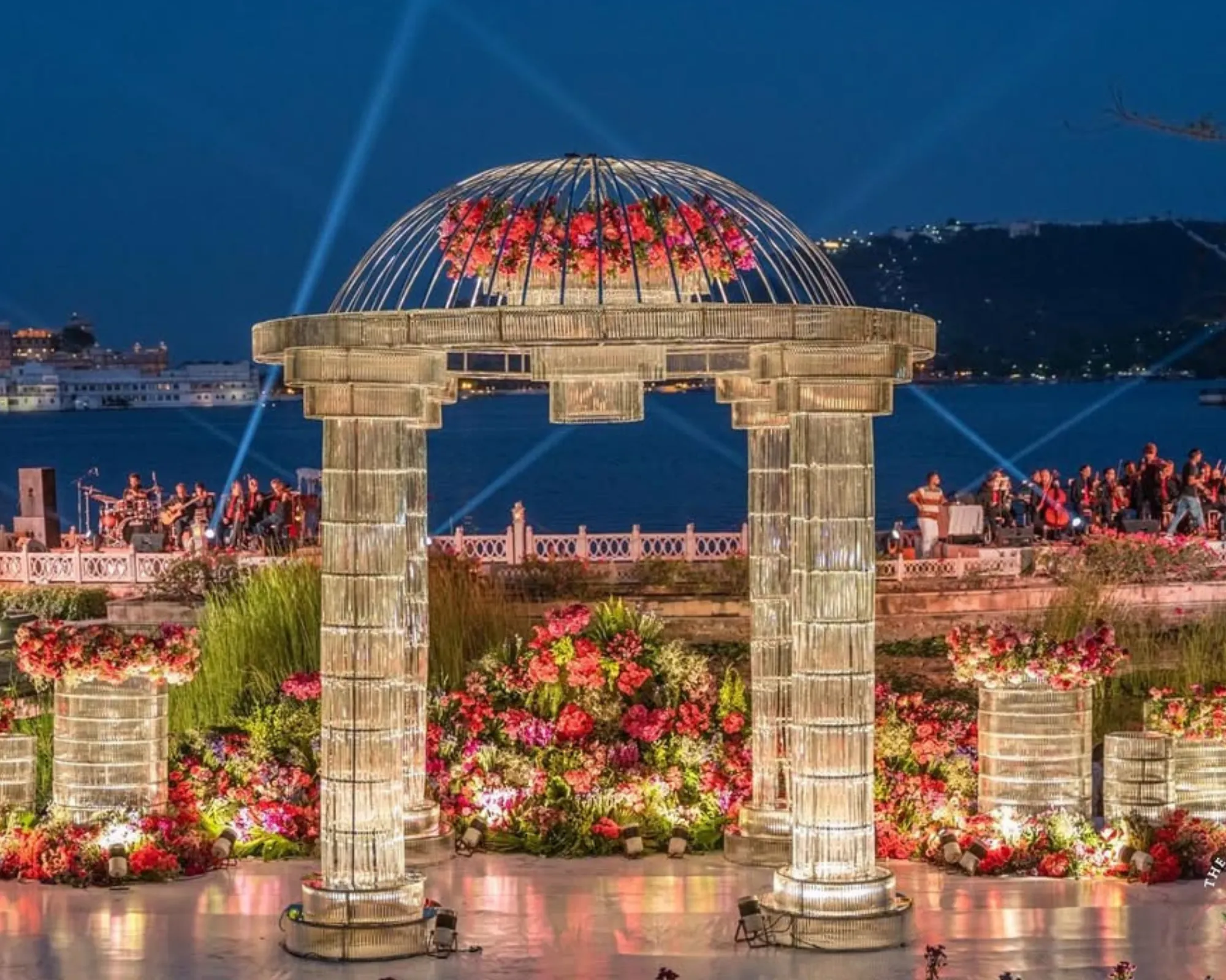 glass mandap design
