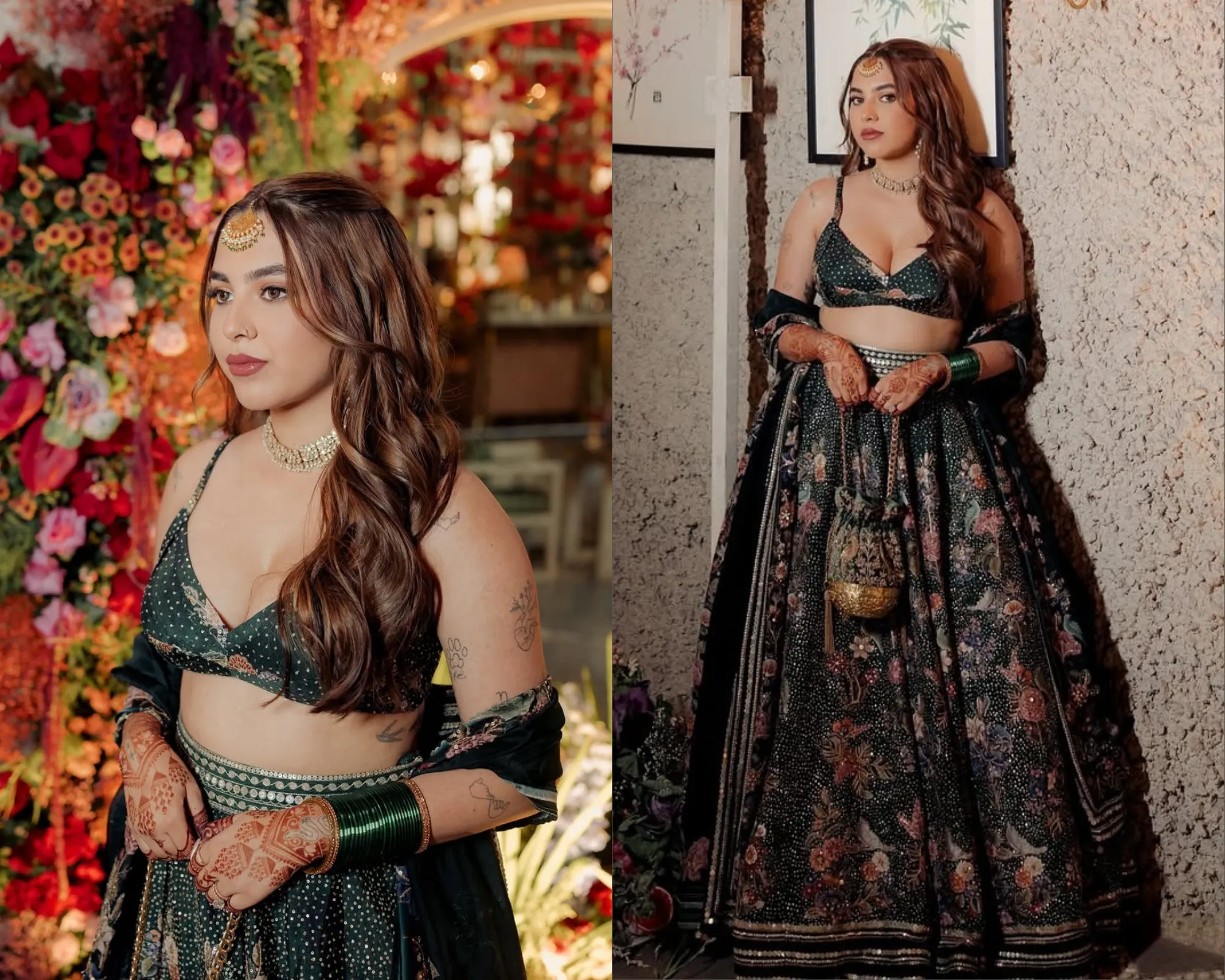 outfits for mehendi