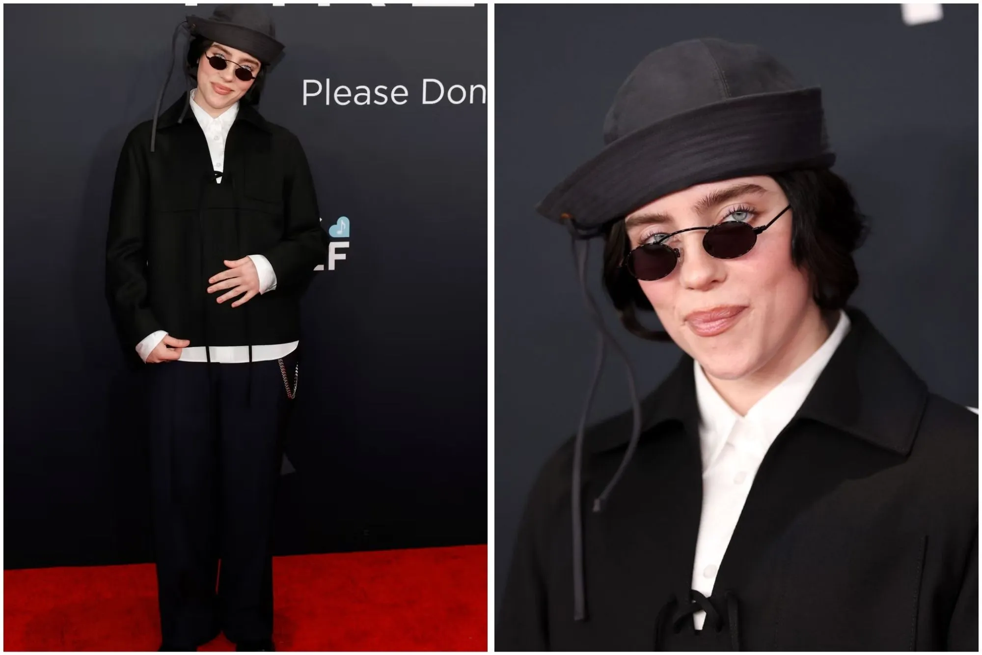 billie eilish at grammy awards 2025