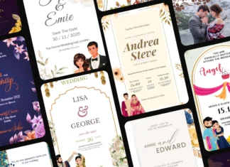 5 Creative Digital Wedding Invitation Ideas You’ll Love! Digital Wedding Invitation