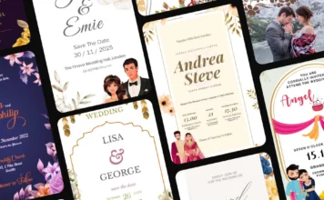 5 Creative Digital Wedding Invitation Ideas You’ll Love! Digital Wedding Invitation