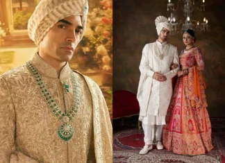 Groom Outfit Ideas to Complement a Red Bridal Lehenga! groom outfit ideas