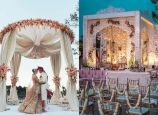 Elegant and Eye Catching Wedding Backdrop Design wedding backdrop