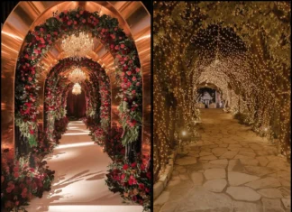 Trendy Wedding Entrance Decor That Wows Guests! Wedding Entrance Decor