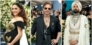 Met Gala 2025: Shah Rukh Made Debut with Diljit and Kiara met gala 2025