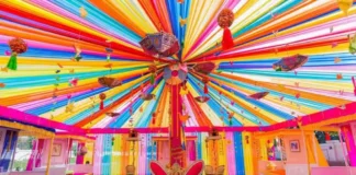6 Bold Wedding Decor Ideas with Contrasting Colours bold wedding decor