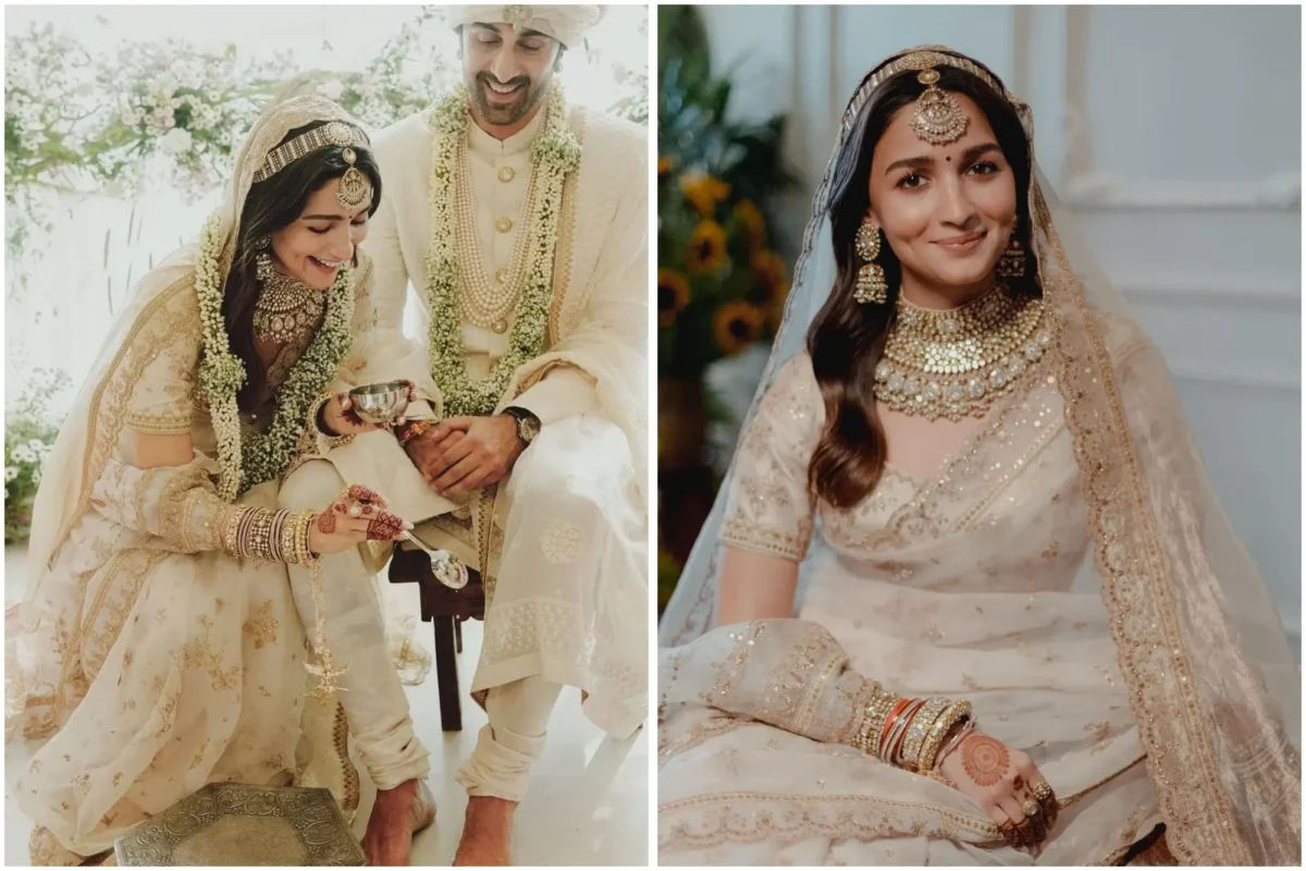 celebrity bridal looks
