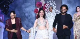 Tamannaah Bhatia Walks for Rahul Mishra at India Couture Week Tamannaah Bhatia