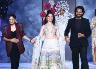 Tamannaah Bhatia Walks for Rahul Mishra at India Couture Week Tamannaah Bhatia
